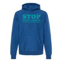 American Stop Sexual Assault April Awareness Month Gift Premium Hoodie