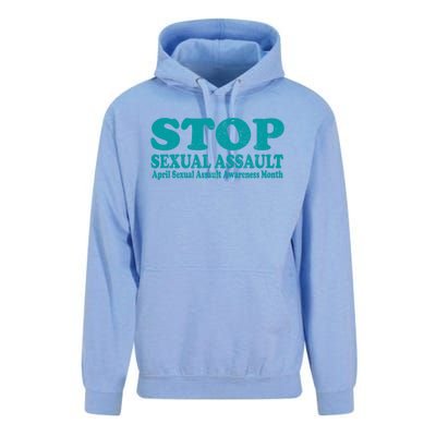 American Stop Sexual Assault April Awareness Month Gift Unisex Surf Hoodie