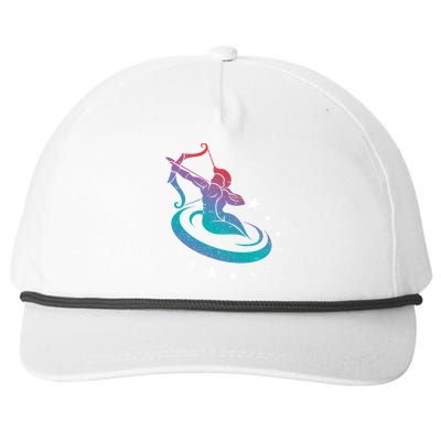 Astrological Sign Sagittarius Horoscope Zodiac Sign Meaningful Gift Snapback Five-Panel Rope Hat