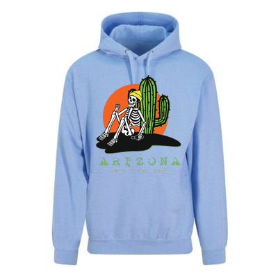 Arizona Skeleton Souvenir Unisex Surf Hoodie