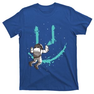 Astronaut Space Smile Paint Graphic Cool Gift T-Shirt