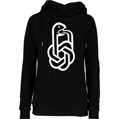 Aravind Srinivas Snake Ai Womens Funnel Neck Pullover Hood