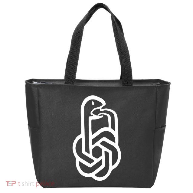 Aravind Srinivas Snake Ai Zip Tote Bag
