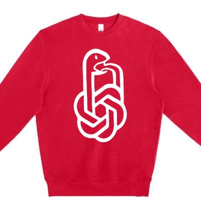 Aravind Srinivas Snake Ai Premium Crewneck Sweatshirt