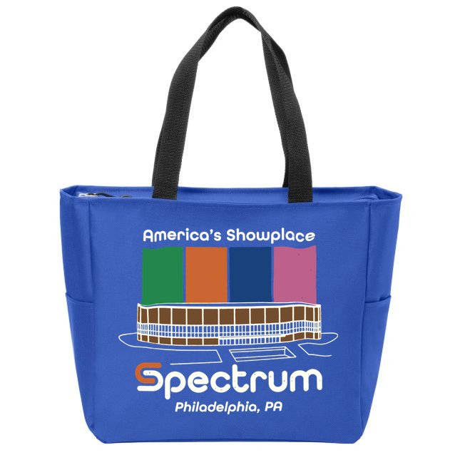 America’s Showplace Spectrum Philadelphia PA Zip Tote Bag