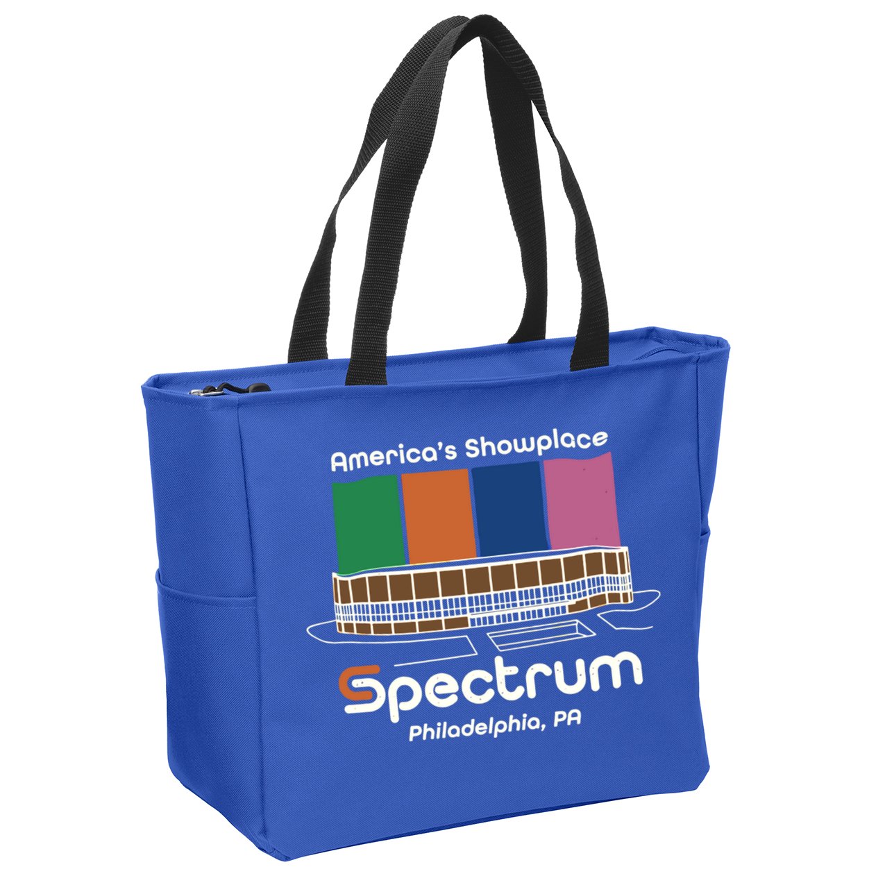 America’s Showplace Spectrum Philadelphia PA Zip Tote Bag
