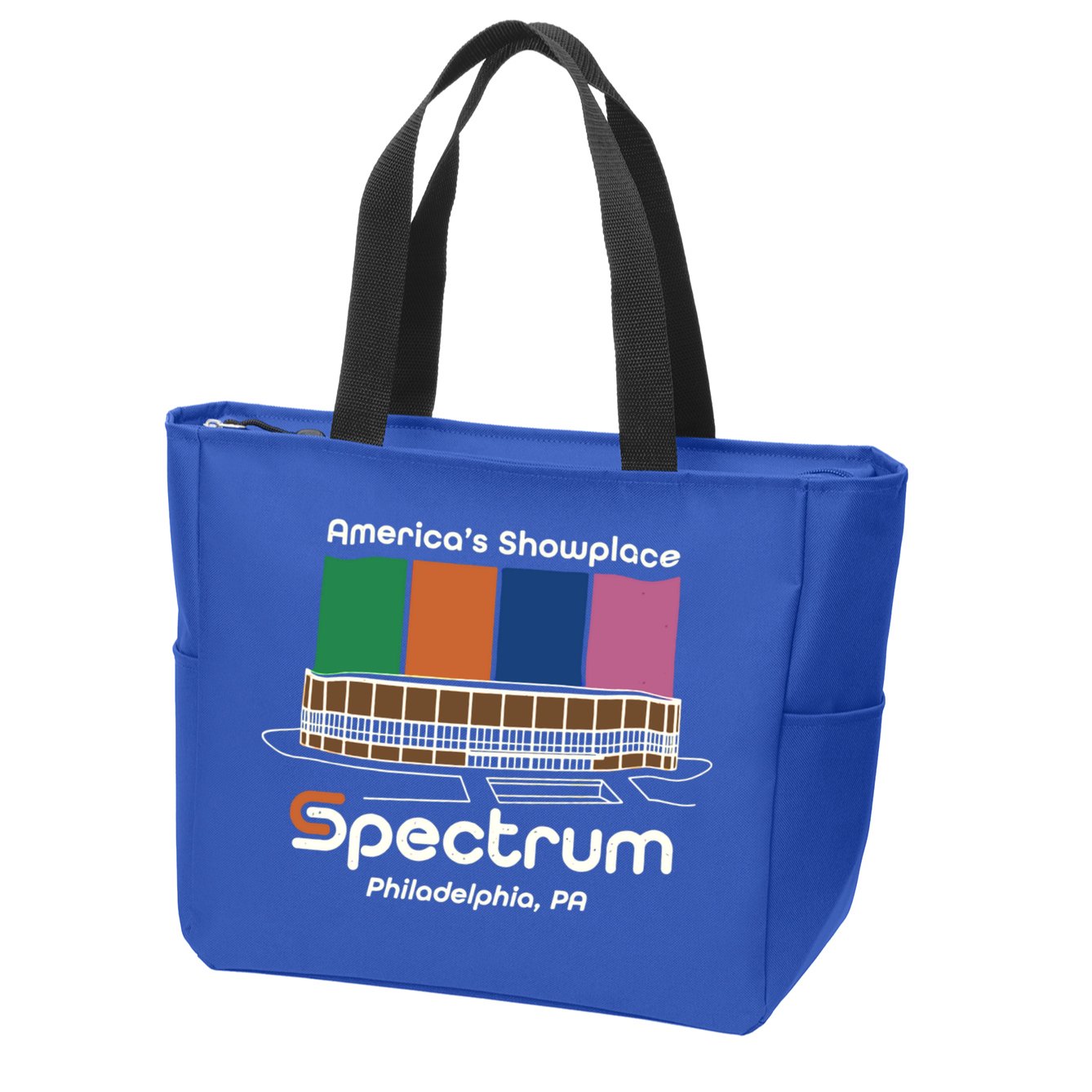 America’s Showplace Spectrum Philadelphia PA Zip Tote Bag