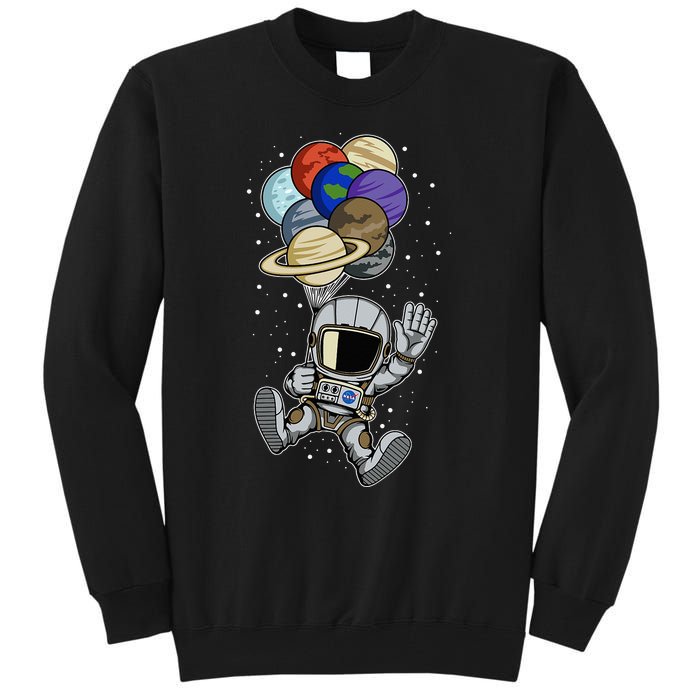 Astronaut Space Spaceman Planets social distancing Gift Idea Tall Sweatshirt