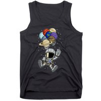 Astronaut Space Spaceman Planets social distancing Gift Idea Tank Top