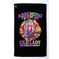 Assuming I'm Just An Old Lady Golf Towel