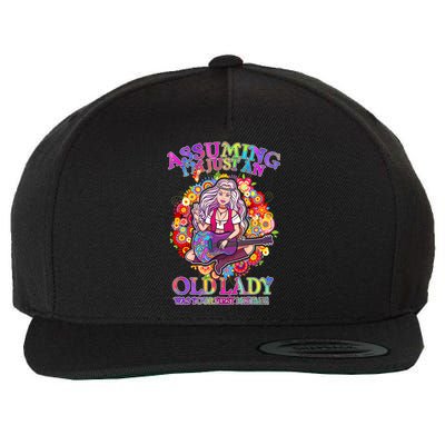 Assuming I'm Just An Old Lady Wool Snapback Cap