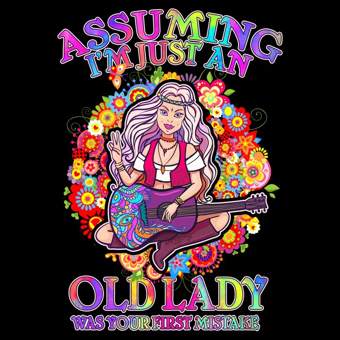 Assuming I'm Just An Old Lady Kids T-Shirt