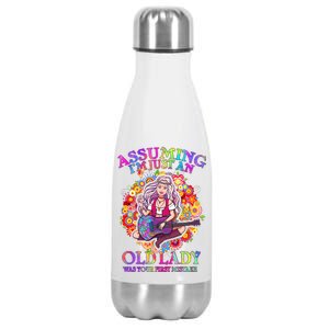 Assuming I'm Just An Old Lady Stainless Steel Insulated Water Bottle