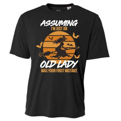 Assuming I'm Just An Old Lady Was a Mistake Halloween Cooling Performance Crew T-Shirt