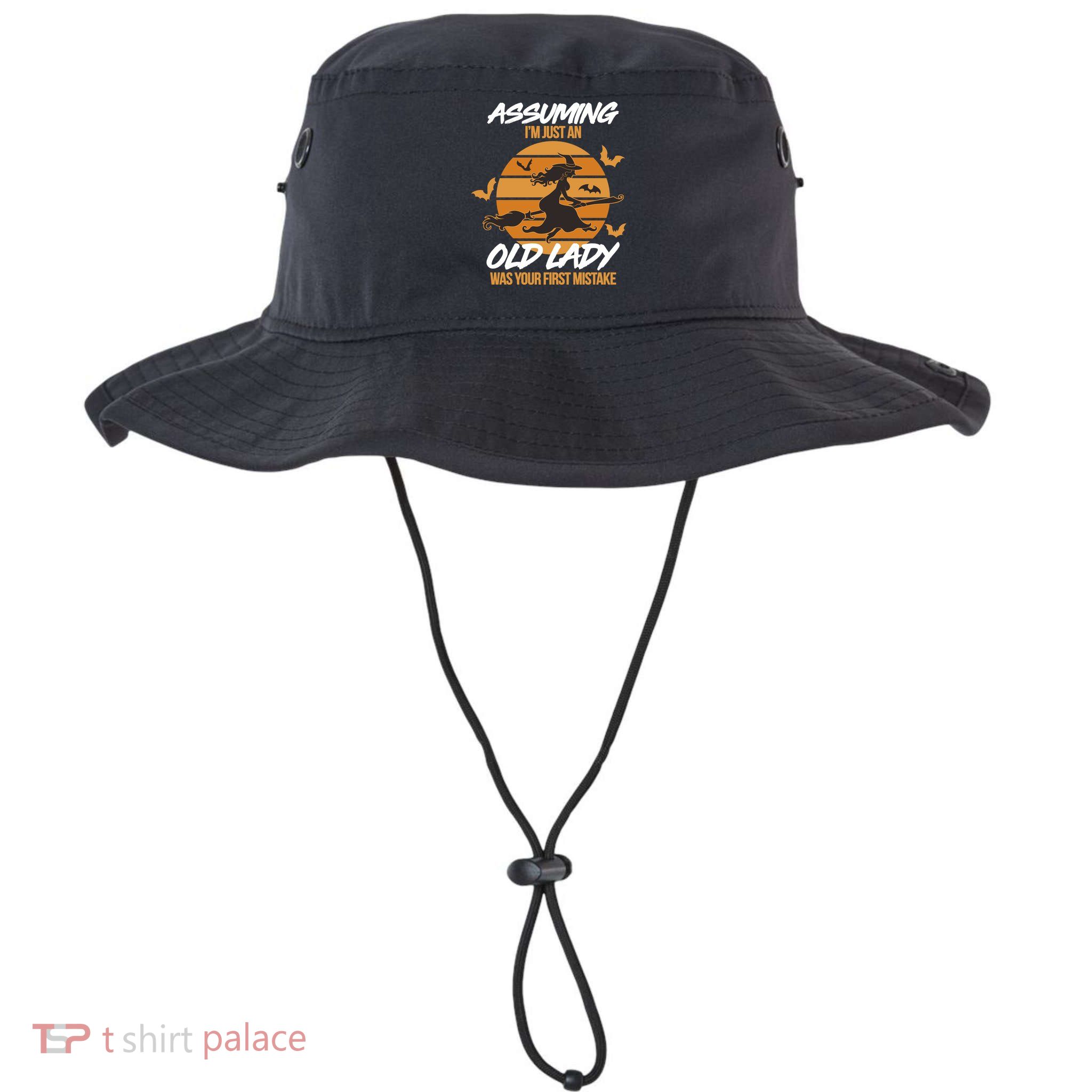 Assuming I'm Just An Old Lady Was a Mistake Halloween Bucket Hat