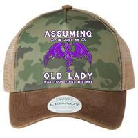 Assuming I'm Just An Old Lady Was Your First Mistake Legacy Tie Dye Trucker Hat