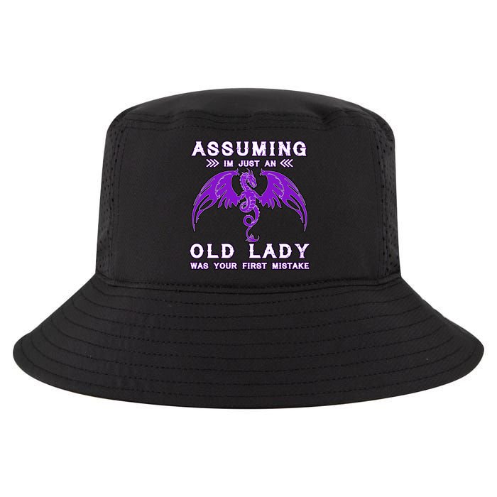 Assuming I'm Just An Old Lady Was Your First Mistake Cool Comfort Performance Bucket Hat