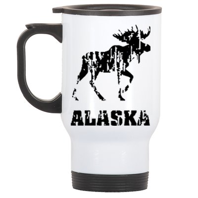 Alaska State The Last Frontier Alaska Home Stainless Steel Travel Mug