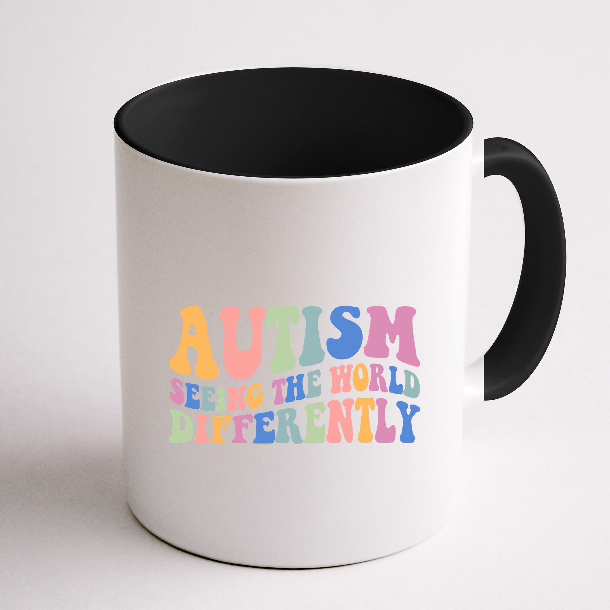 Autism Seeing The World Differently Groovy Mug
