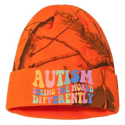 Autism Seeing The World Differently Groovy Kati Licensed 12" Camo Beanie