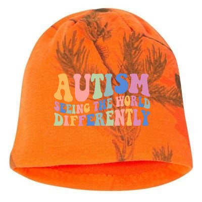 Autism Seeing The World Differently Groovy Kati - Camo Knit Beanie