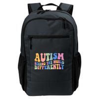 Autism Seeing The World Differently Groovy Daily Commute Backpack