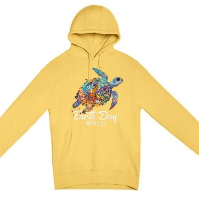 Art Save The Planet Premium Pullover Hoodie