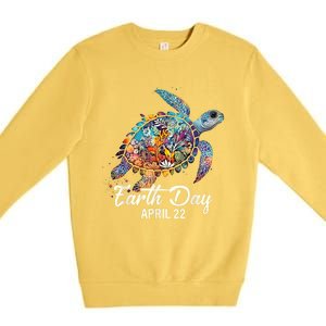 Art Save The Planet Premium Crewneck Sweatshirt