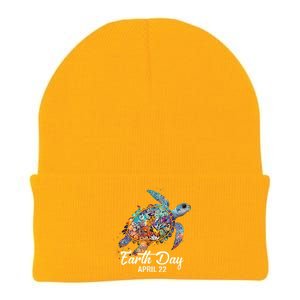 Art Save The Planet Knit Cap Winter Beanie