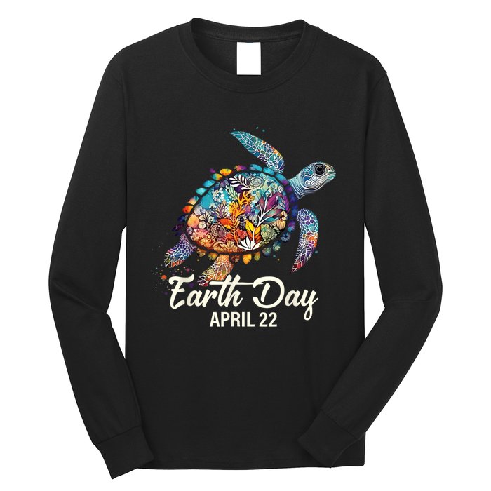 Art Save The Planet Long Sleeve Shirt