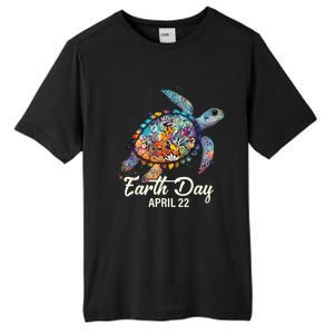 Art Save The Planet Tall Fusion ChromaSoft Performance T-Shirt