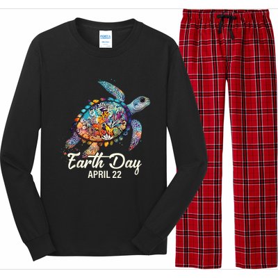 Art Save The Planet Long Sleeve Pajama Set