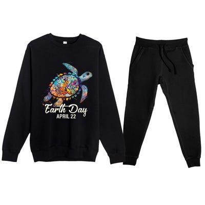 Art Save The Planet Premium Crewneck Sweatsuit Set