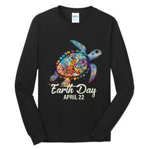 Art Save The Planet Tall Long Sleeve T-Shirt