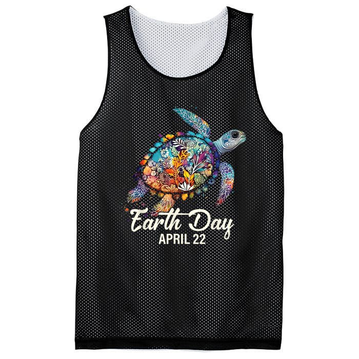 Art Save The Planet Mesh Reversible Basketball Jersey Tank