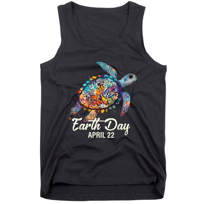 Art Save The Planet Tank Top