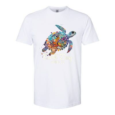 Art Save The Planet Softstyle CVC T-Shirt