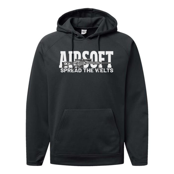 Airsoft Spread The Welts Performance Fleece Hoodie