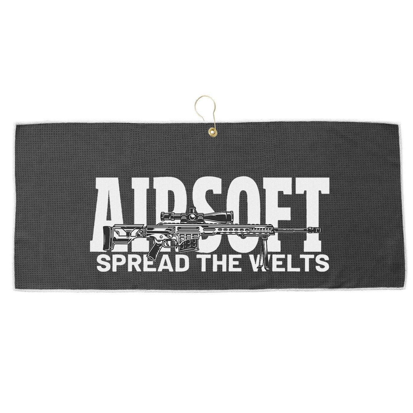 Airsoft Spread The Welts Large Microfiber Waffle Golf Towel