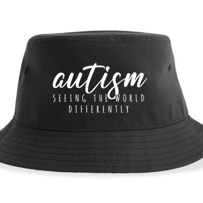 Autism Seeing The World Differently Sustainable Bucket Hat