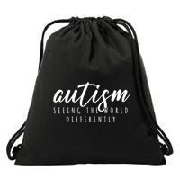 Autism Seeing The World Differently Drawstring Bag