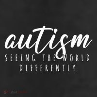 Autism Seeing The World Differently Golf Towel