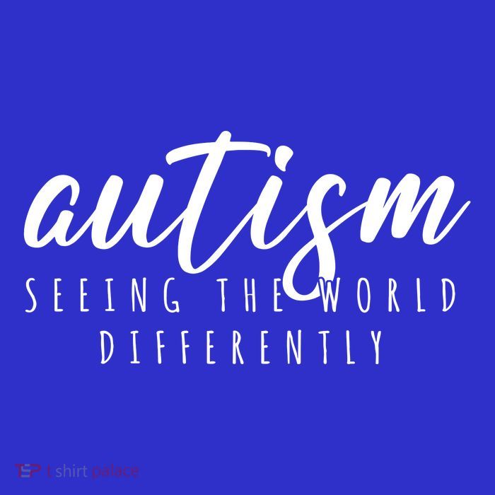 Autism Seeing The World Differently Tall T-Shirt