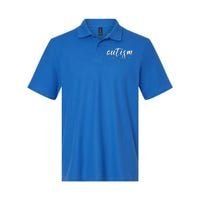 Autism Seeing The World Differently Softstyle Adult Sport Polo