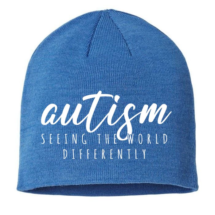 Autism Seeing The World Differently Sustainable Beanie