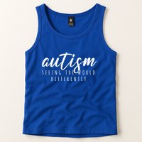 Autism Seeing The World Differently Tank Top
