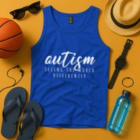 Autism Seeing The World Differently Tank Top