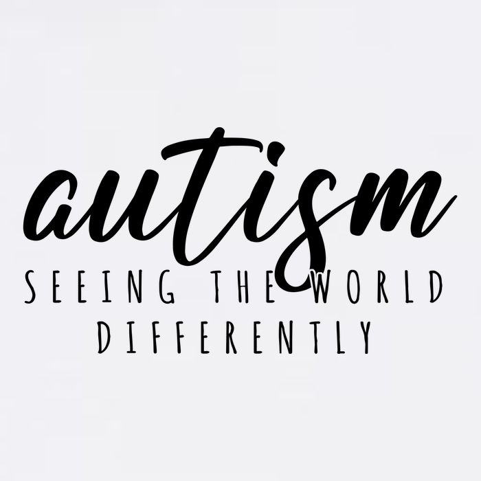 Autism Seeing The World Differently Garment-Dyed Sweatshirt
