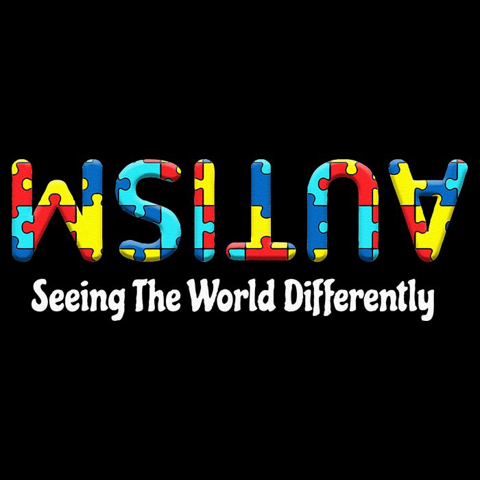 Autism Seeing The World Differently Upside Autism Awareness Wool Snapback Cap