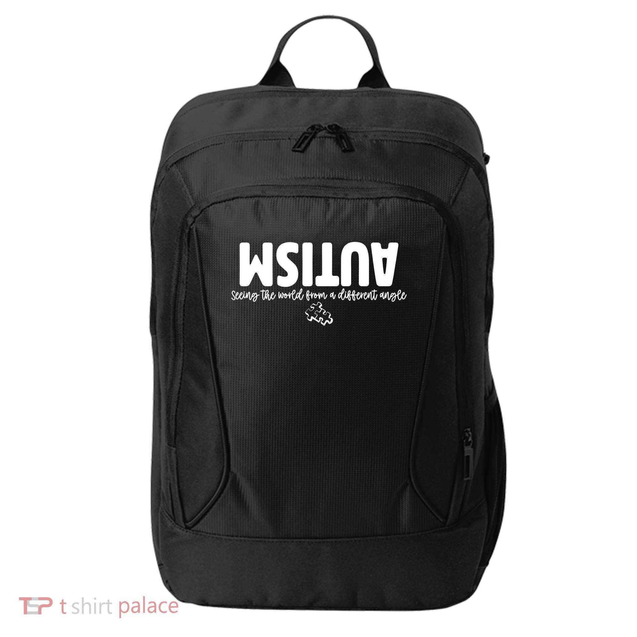 Autism Seeing The World From A Different Angle City Backpack